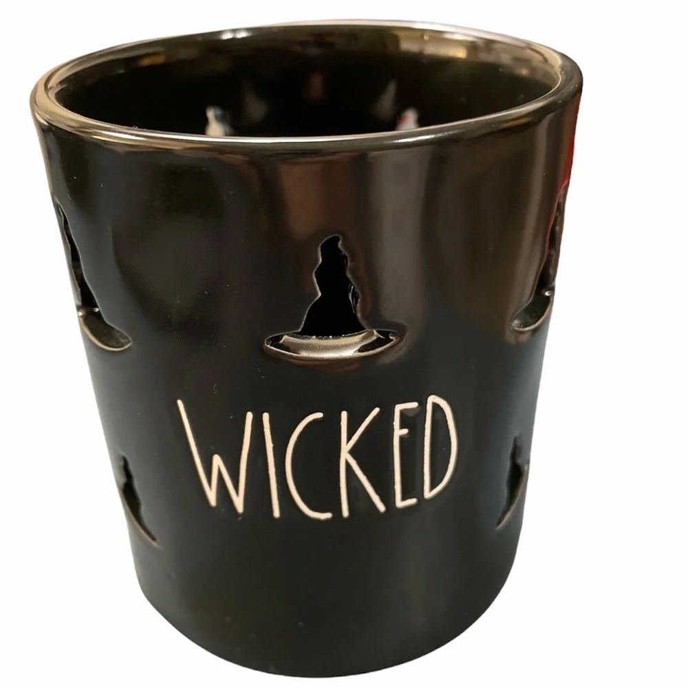 NEW Rae Dunn WICKED Candle Holder